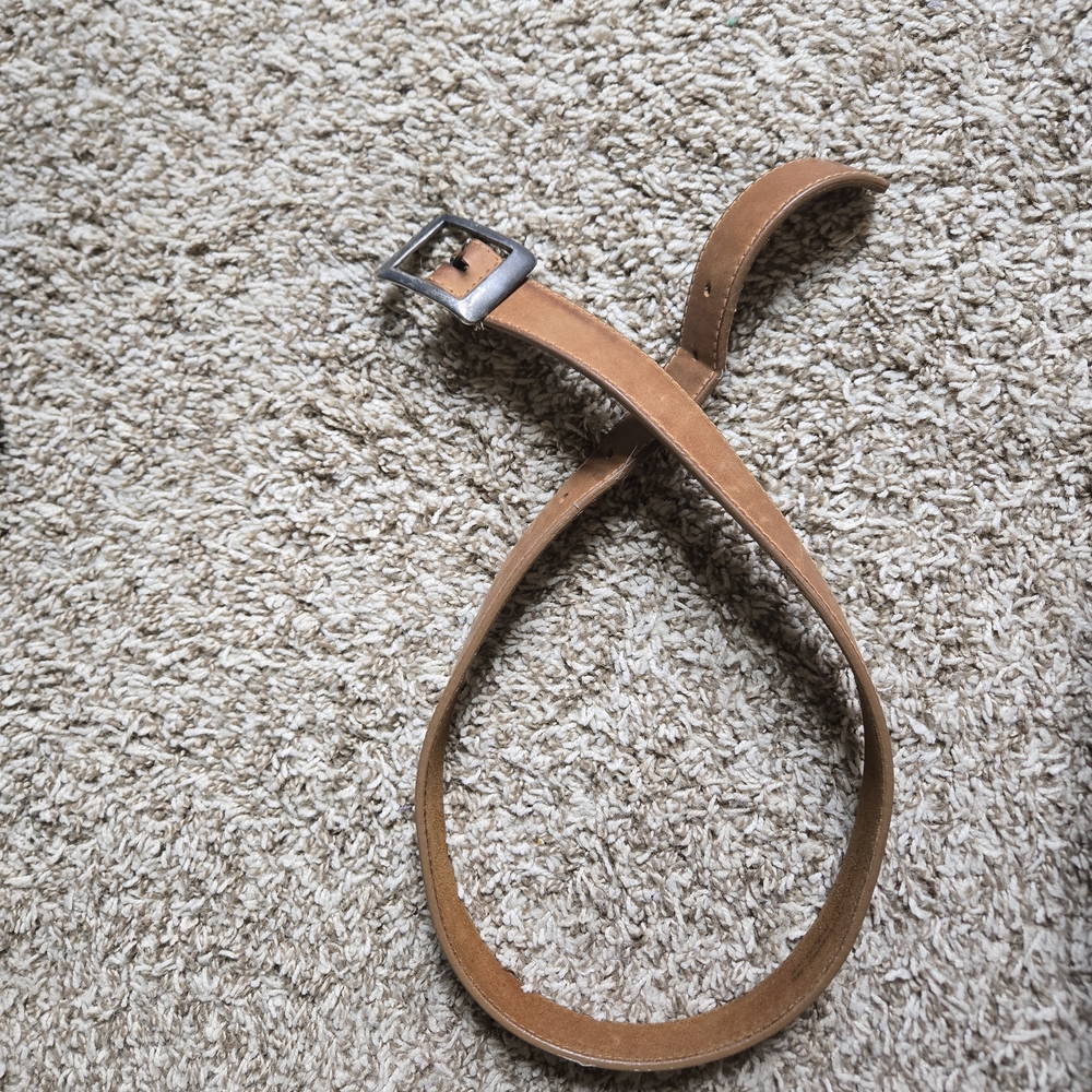 Eddie Bauer Tan Leather Belt